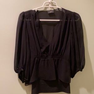 Black blouse/tank top